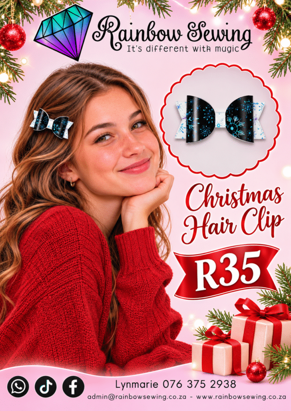 Snowflake Sweetie Hiar Clip